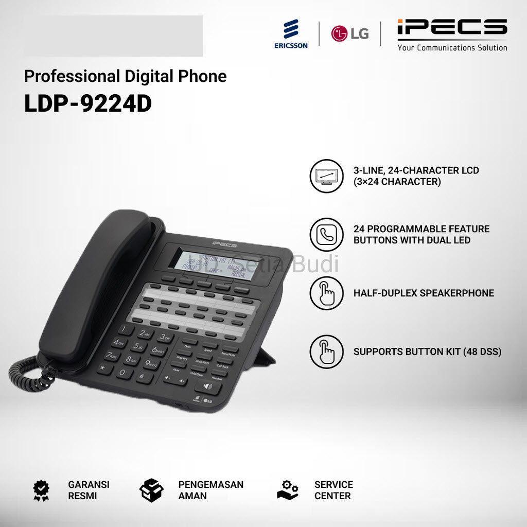 ldp 9224 telephone operator pabx bandung ericssonlg harga murah