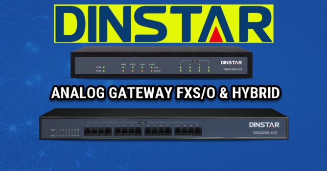Dinstar Analog Gateway FX, FXO, Hybrid FXS FXO Termurah di Bandung