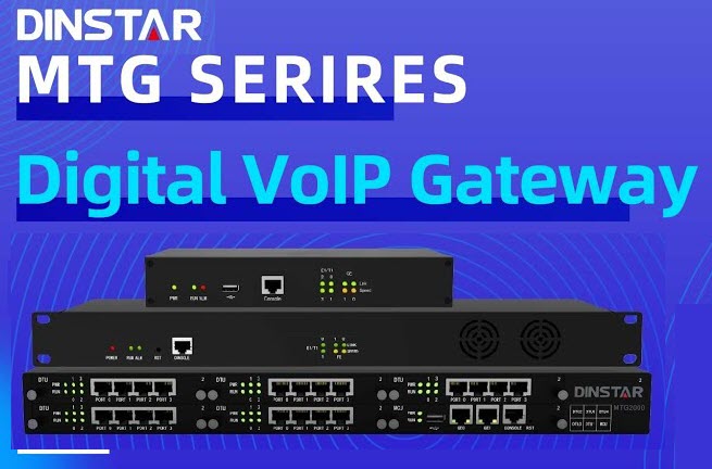 Dinstar Digital VoIP Gateway MTG Series bandung